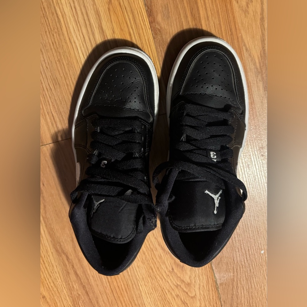 Jordan 1 Low  Black and White Women's Sneakers